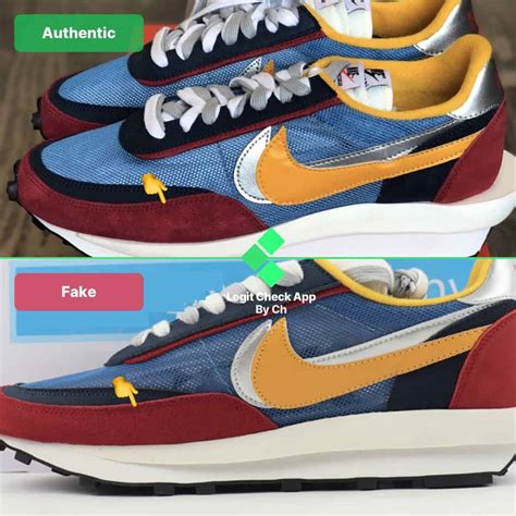 nike sacai original vs fake|How To Spot Real Vs Fake Nike Sacai VaporWaffle .